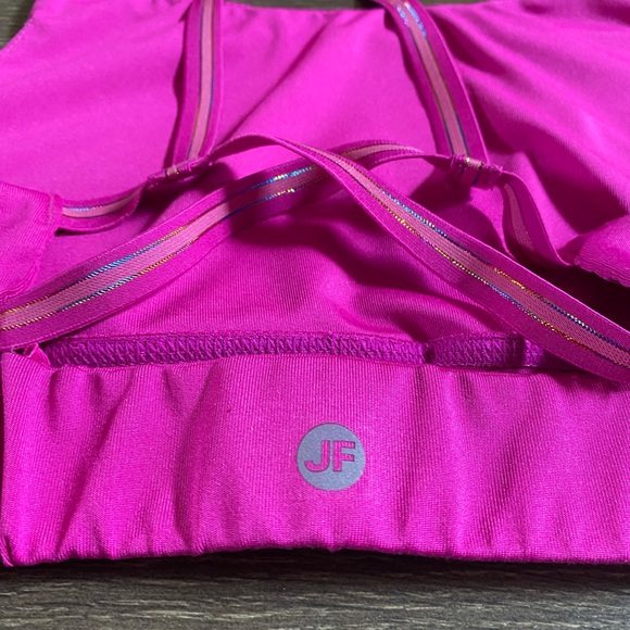 Joe Fresh Active Kid's Girl's Sports Bra Bralette Bra Pink Size XL - Picture 3 of 6